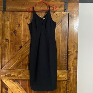 Dress the Population Black Midi Dress